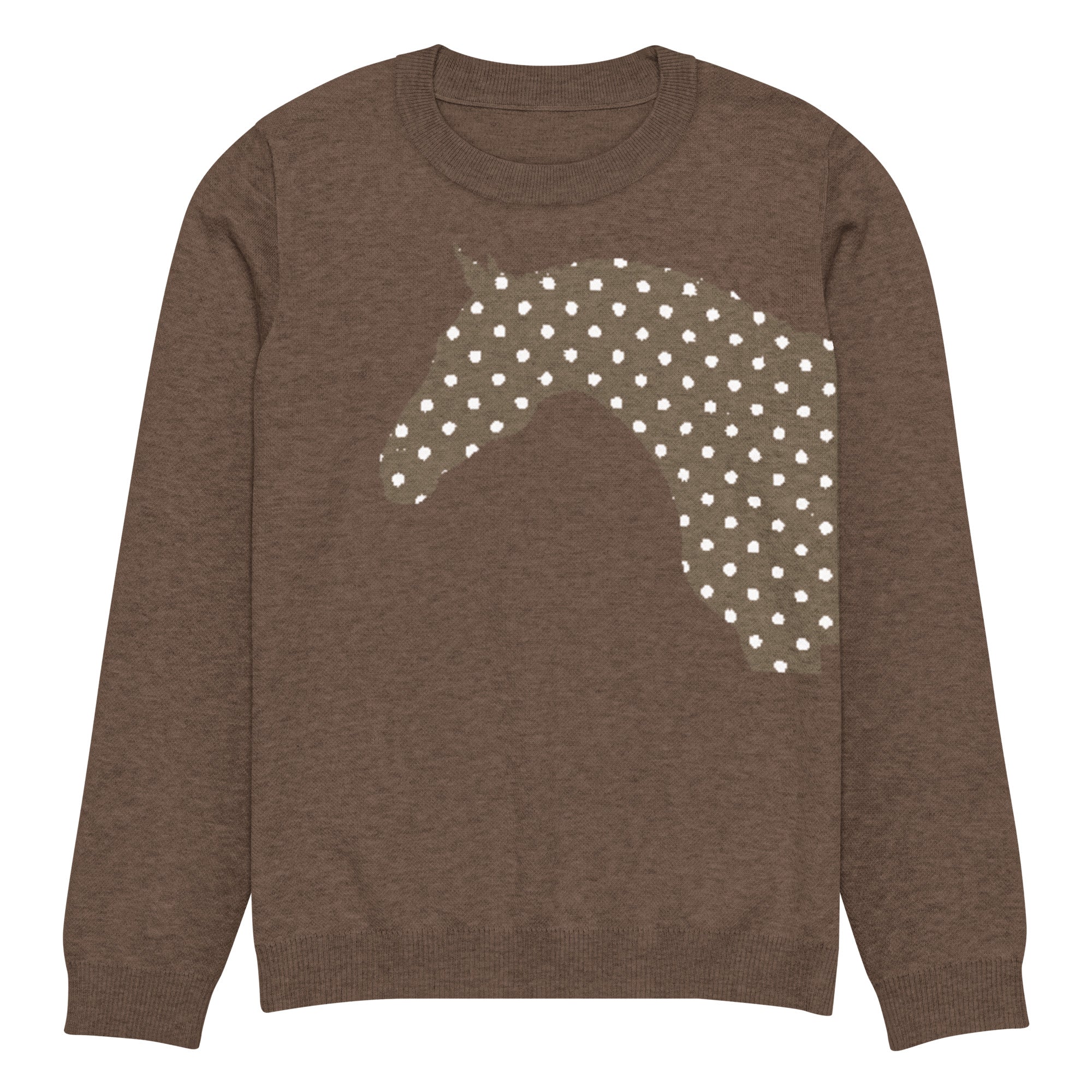 Vivian Knit Crewneck Sweater | Mocha
