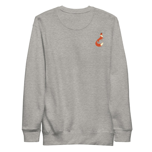 Fox Hunt Sweatshirt | Grey