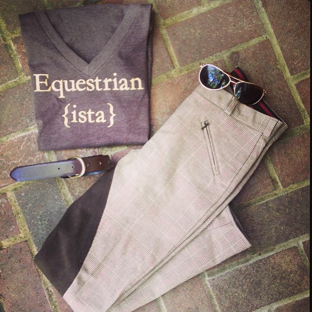 The Perfect Equestrian Tee that can take you from a Barn to Cookout