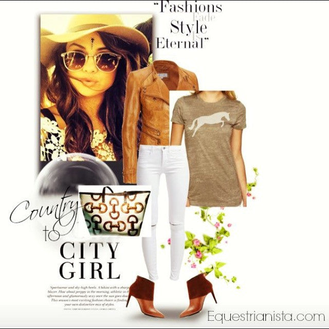 Country to City Girl in Equestrian Style