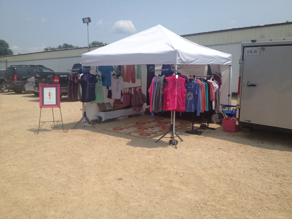 The Equestrianista Mobile Boutique during the 2014 Horse Show Season