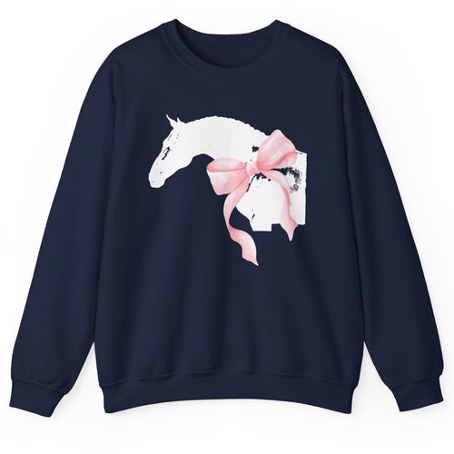 Coquette Horse Fleece Crewneck